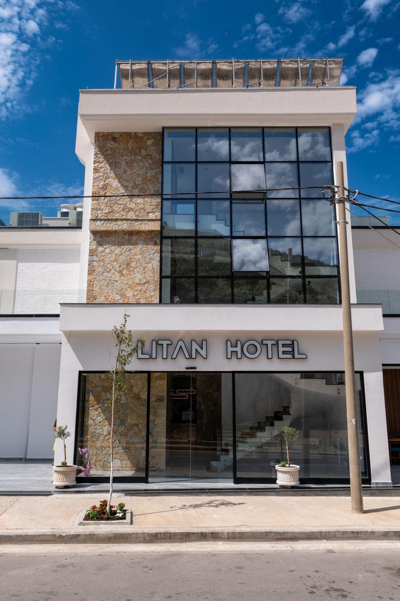 Litan Hotel Sarandë Exterior foto